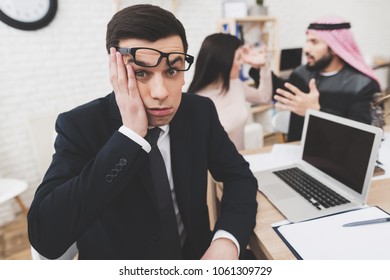 Lawyer Suit Office Arab Husband Wife Stock Photo 1061309729 Shutterstock