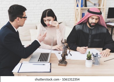 Lawyer Suit Office Arab Husband Wife Stock Photo 1061411285 Shutterstock