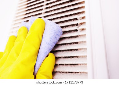 Layer Dust On Ventilation Grill Bathroom Stock Photo 1711178773 ...