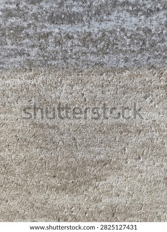 Layered architectural concrete texture with casting seams, weathered rammed cement surface with mineral efflorescence for industrial 3D PBR material mapping
