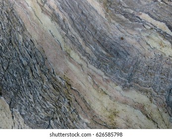 Layered Metamorphic Rock