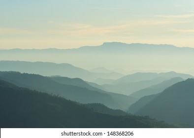 Layers of mountain - Shutterstock ID 148368206