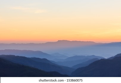 Layers Of Mountain