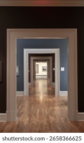 layers of multiple doorways, seemingly endless