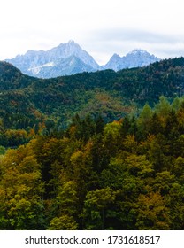 Layers of nature in the German Alps. - Shutterstock ID 1731618517