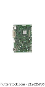 LCD Controller board or ADBoard for LCD display on white background