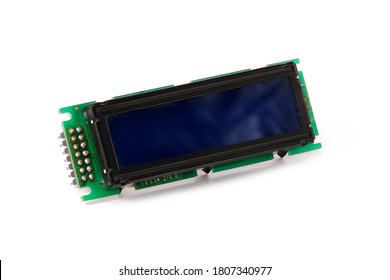 LCD Display Module Isolated On White