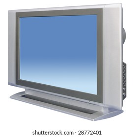 Lcd Tv Under Angle Of 60 And Over White