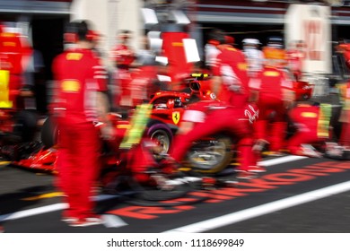 Le Castellet, France. 23/06/2018. Grand Prix of France. F1 World Championship 2018. Kimi Raikkonen, Ferrari.