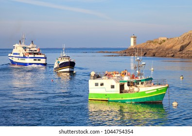 Le Conquet Harbor, Brittany, France