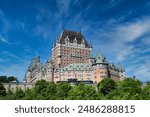 Le Château Frontenac, Famous Hotel in Quebec City, Quebec, Canada