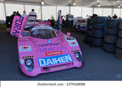 LE MANS, FRANCE, July 6, 2018 : Le Mans Classic on the circuit of the 24 hours. No other event in the world assembles so many old racing cars in the same place than Le Mans Classic.