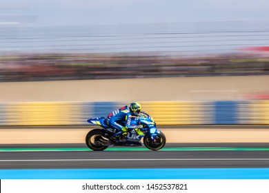 LE MANS - FRANCE, MAY 17: Spanish Suzuki Rider Joan Mir At 2019 Shark MotoGP Of France