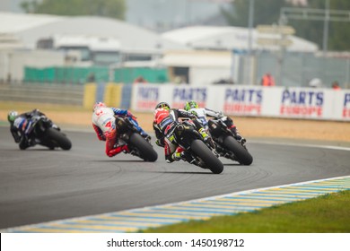 LE MANS - FRANCE, MAY 19: British Honda Rider Cal Crutchlow At 2019 Shark MotoGP Of France