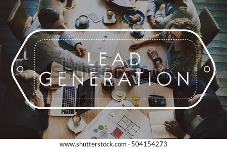Lead Generation Analysis Business Concept