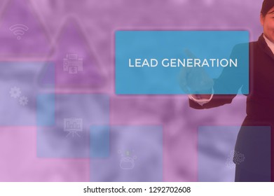 LEAD GENERATION-initiation of consumer interest concept