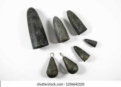 Lead Sinker.
It Is Used For Fishing.