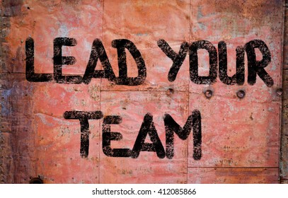 Lead Your Team Concept