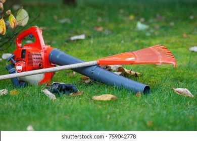 Leaf Blower And Rake