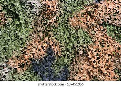 Leaf Camouflage Net Background