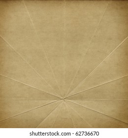 Leaf of the old, crumpled paper
