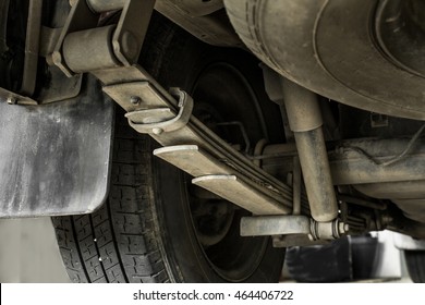 Leaf Spring Suspension In Car