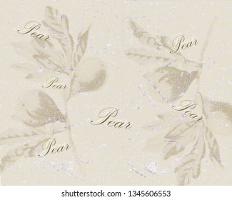 leaf and text design nice for backgrounds