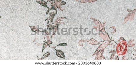 leaf-patterned carpet background, photo taken from the front