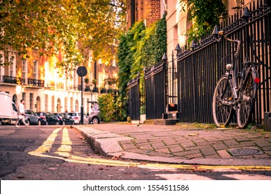 A Leafy London City Residential Street