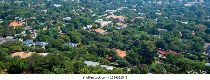 Leafy Suburb Of Johannesburg, South Africa.