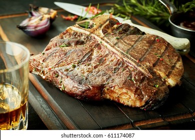 Lean Healthy Grilled Tbone Steak Herbs Stock Photo 611174087 | Shutterstock