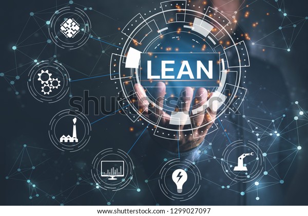 Lean Manufacturing Quality Standardization Business Process Stock Photo ...