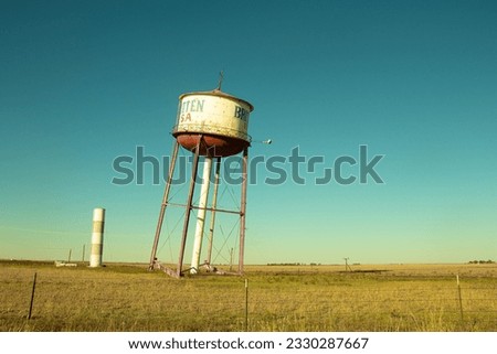 Leaning Tower in the Fields of Texas