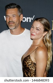 LeAnn Rimes And Eddie Cibrian At The World Premiere Of 'The Lion King' Held At The Dolby Theatre In Hollywood, USA On July 9, 2019.