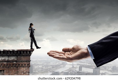 Leap of faith concept - Shutterstock ID 629204798
