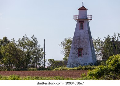Leards Rear Range Lighthouse on Prince Edward Island. Prince Edward Island, Canada.