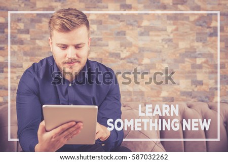 LEARN SOMETHING NEW CONCEPT