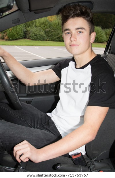Learner Driver in his
car