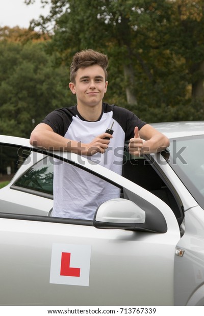 Learner Driver passed his\
driving test