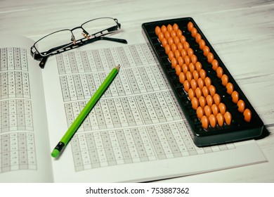 learning abacus background