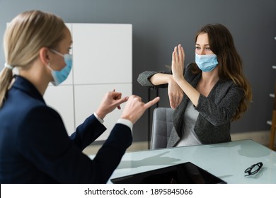 Learning Deaf Sign Language With Face Mask