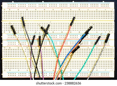 Learning With Electric Breadboard And Flex Cable