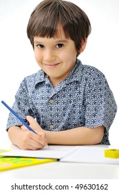  Learning process, cute children