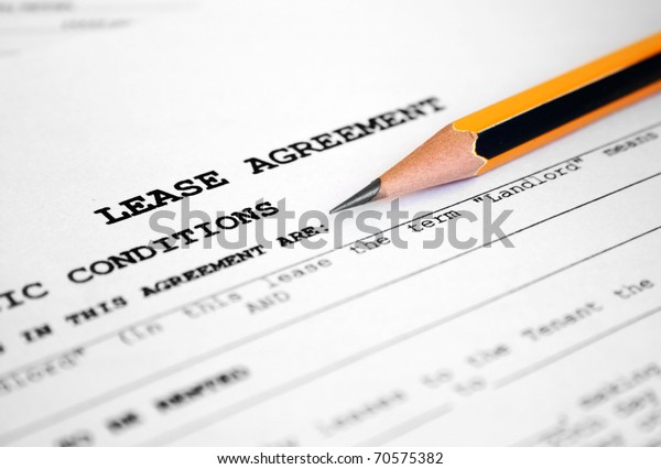 Lease Agreement Stock Edit Now