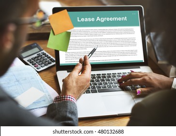 Lease Renting Contract Residential Tenant Concept