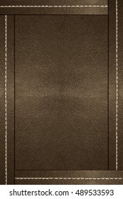 Leather Background - Shutterstock ID 489533593