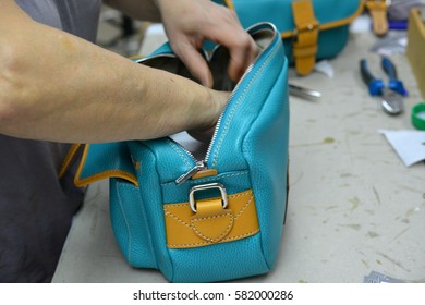 Leather Bag Finishing Inside