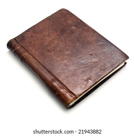 leather bound note book