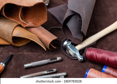 Leather craft or leather working. - Powered by Shutterstock