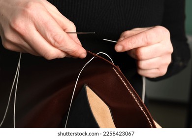 Leather Crafting Leather Artisan Background Photo - Powered by Shutterstock